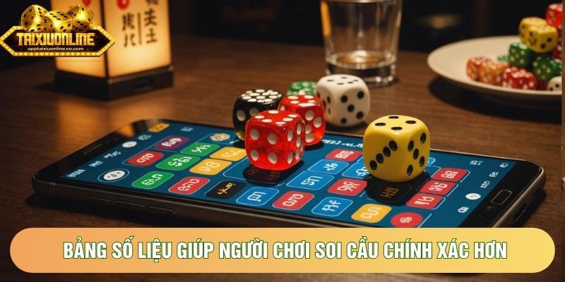 Bảng số liệu giúp người chơi soi cầu chính xác hơn Bảng số liệu giúp người chơi soi cầu chính xác hơn