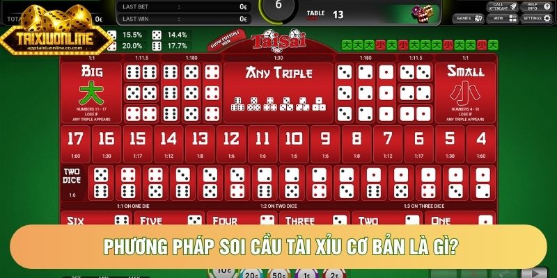 Phương pháp soi cầu tài xỉu cơ bản là gì? Phương pháp soi cầu tài xỉu cơ bản là gì?