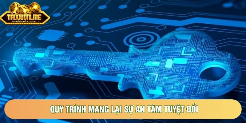 Quy trình mang lại sự an tâm tuyệt đối Quy trình mang lại sự an tâm tuyệt đối
